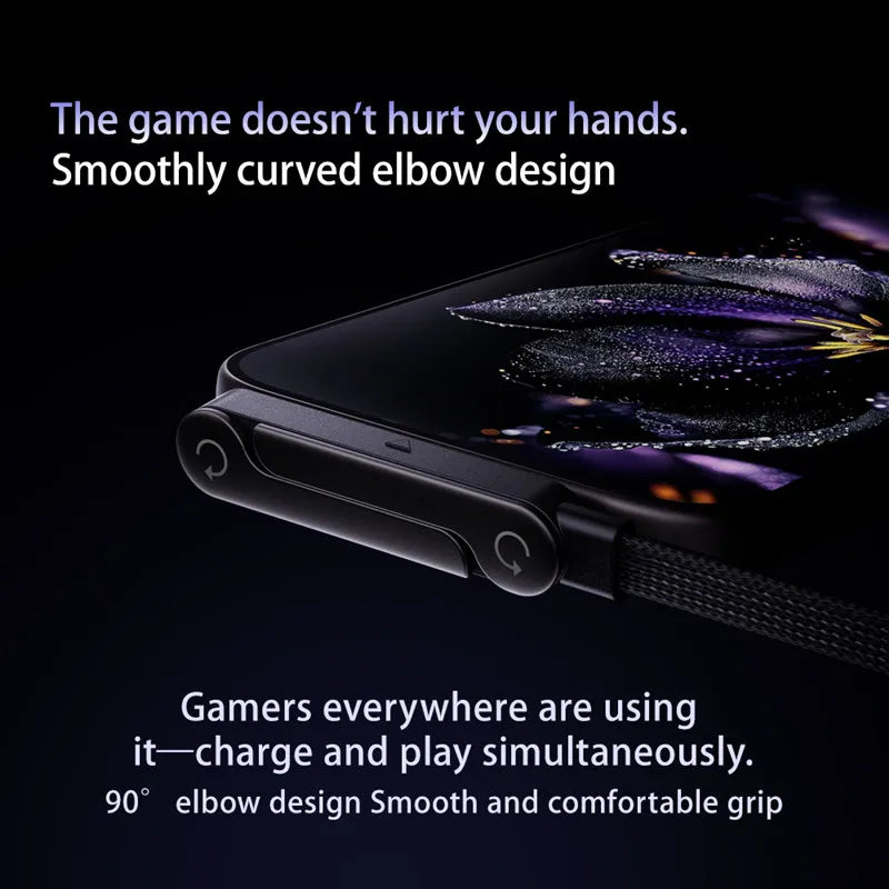 240W Fast Charging Foldable Phone Holder Data Cable