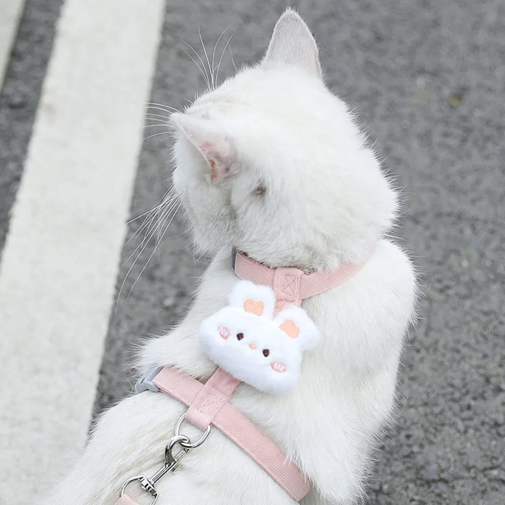 Summer Cute Animal Cat Harness