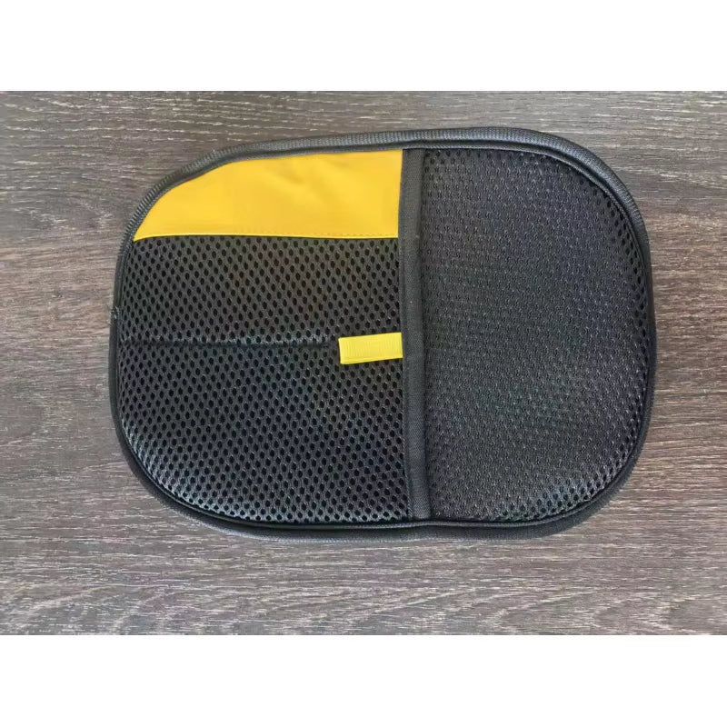 "Smartlyo pet hair remover glove showing textured side for effective fur removal from furniture and clothing."