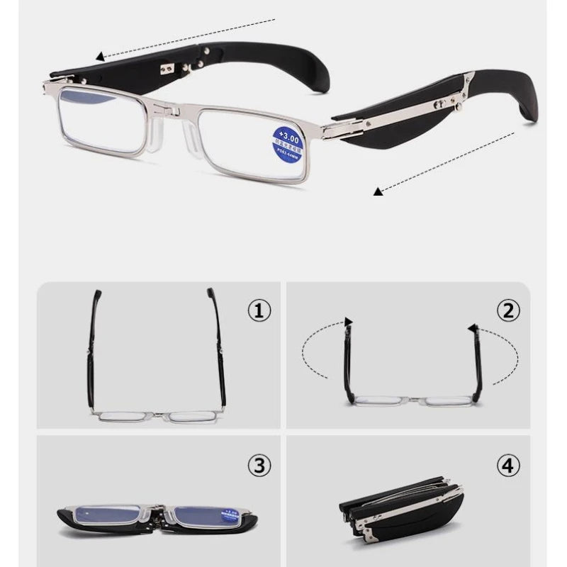 Foldable Anti-Blue-Light Reading Glasses