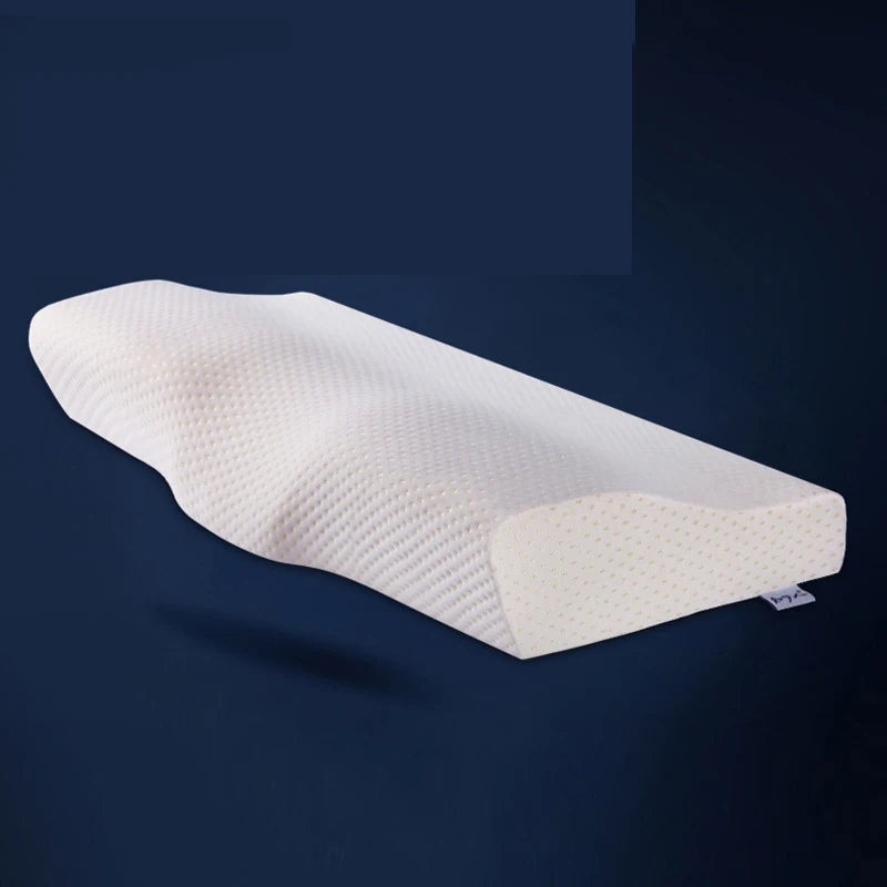 Memory neck pillow by Smartlyo with ergonomic design for comfortable support during rest or travel.