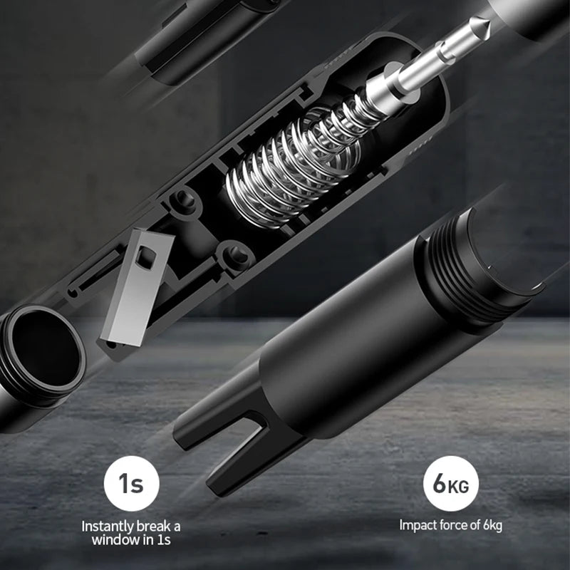 Baseus Car Window Glass Breaker Safety Hammer