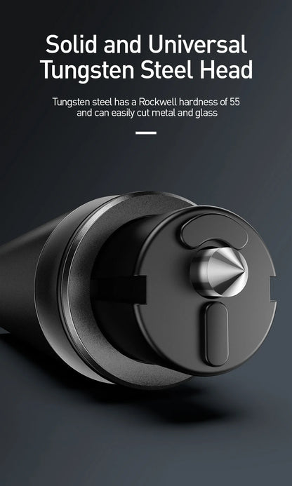 Baseus Car Window Glass Breaker Safety Hammer