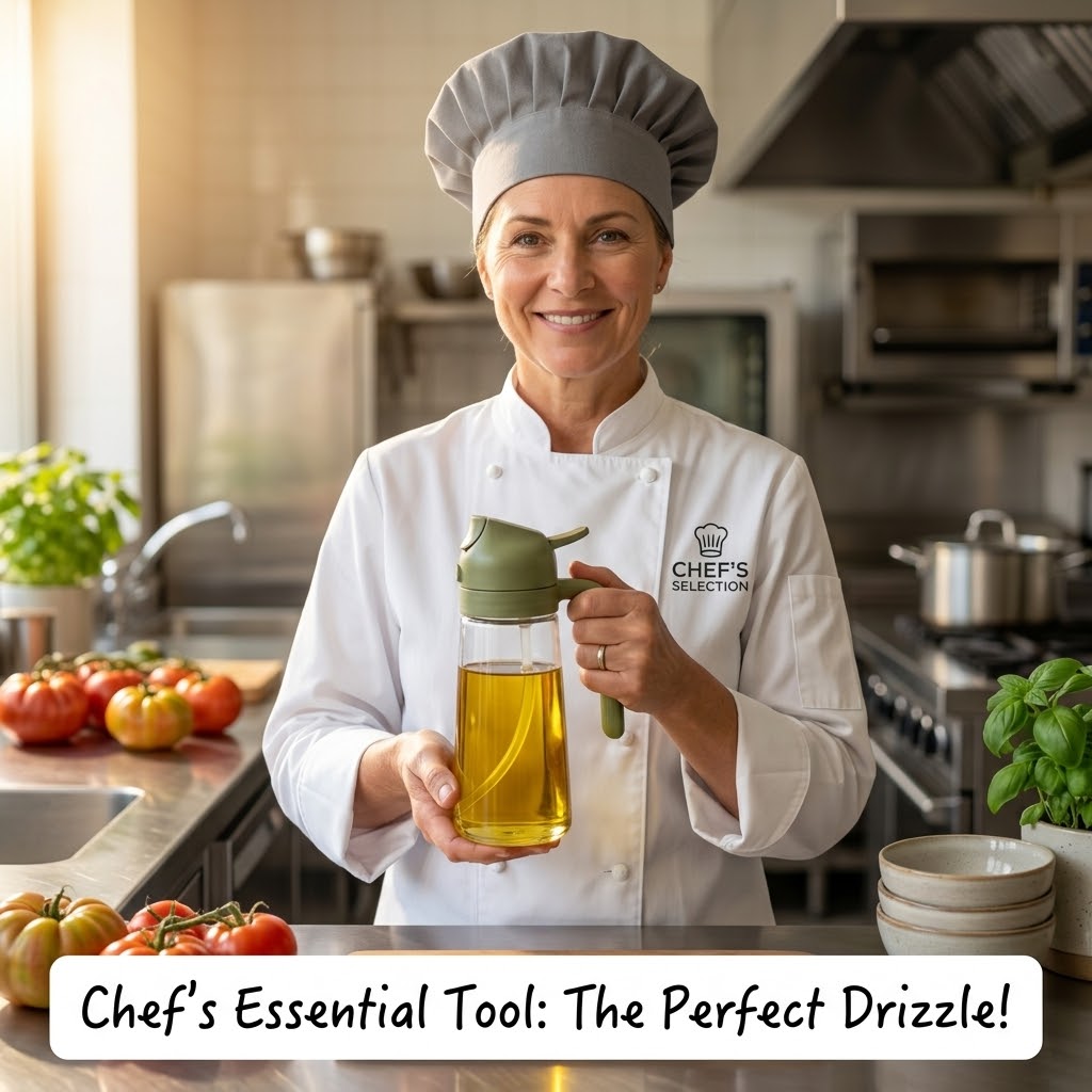 2-in-1 Oil Spray Bottle for Cooking