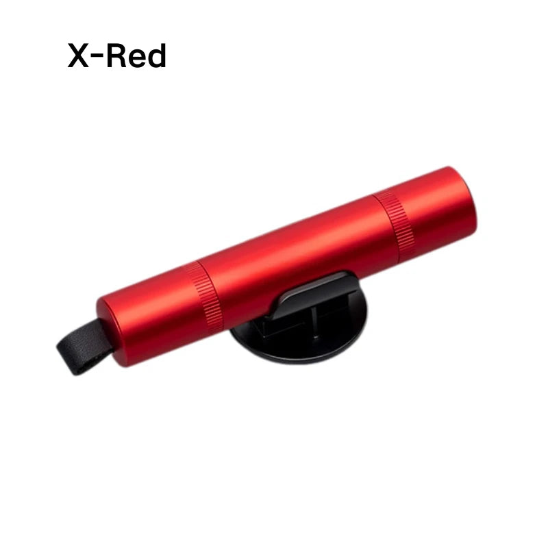Smartlyo 2-in-1 car safety hammer – Red, smooth