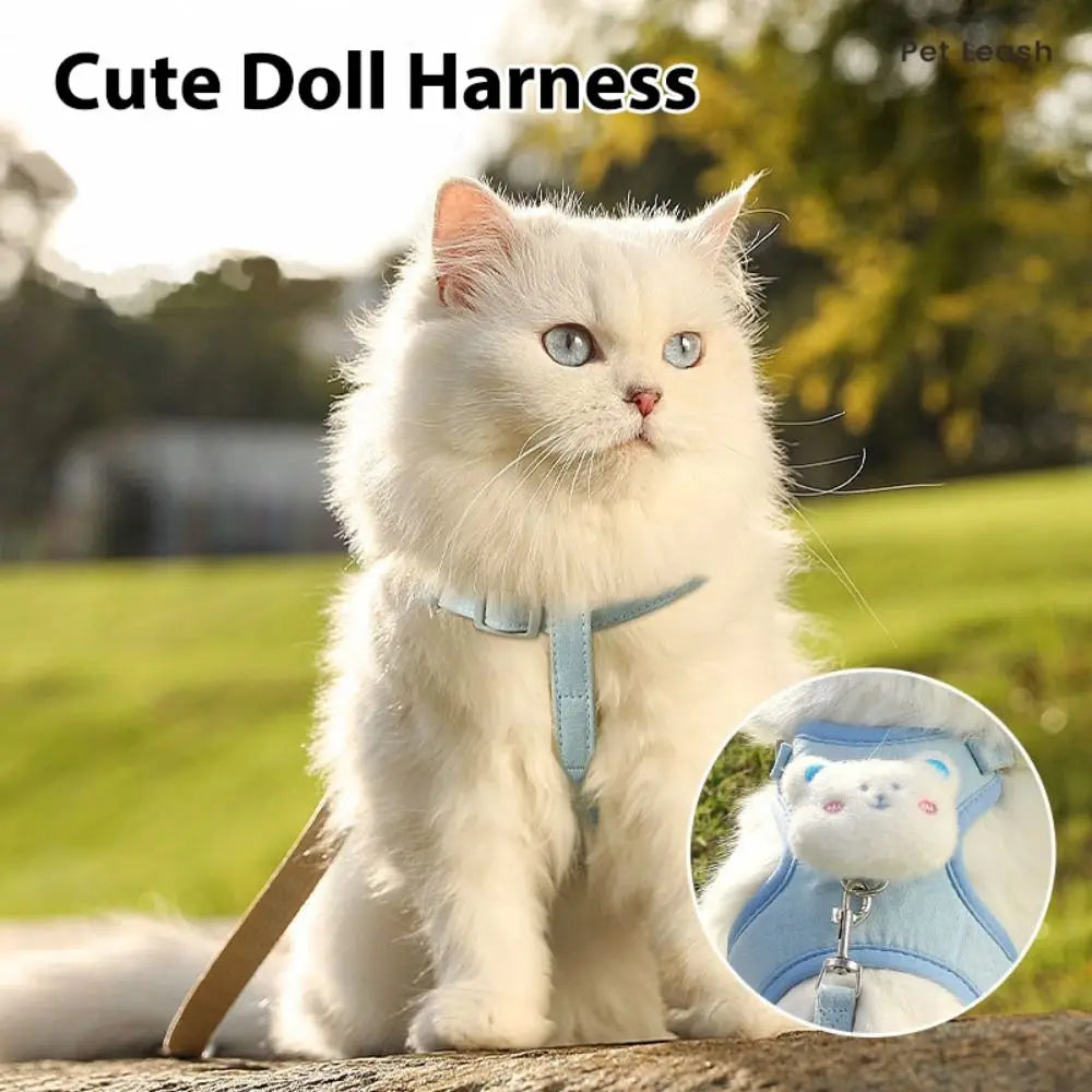 Summer Cute Animal Cat Harness