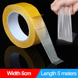 High viscosity double-sided tape with fiber grid from Smartlyo, showing the tape's textured surface and application side.