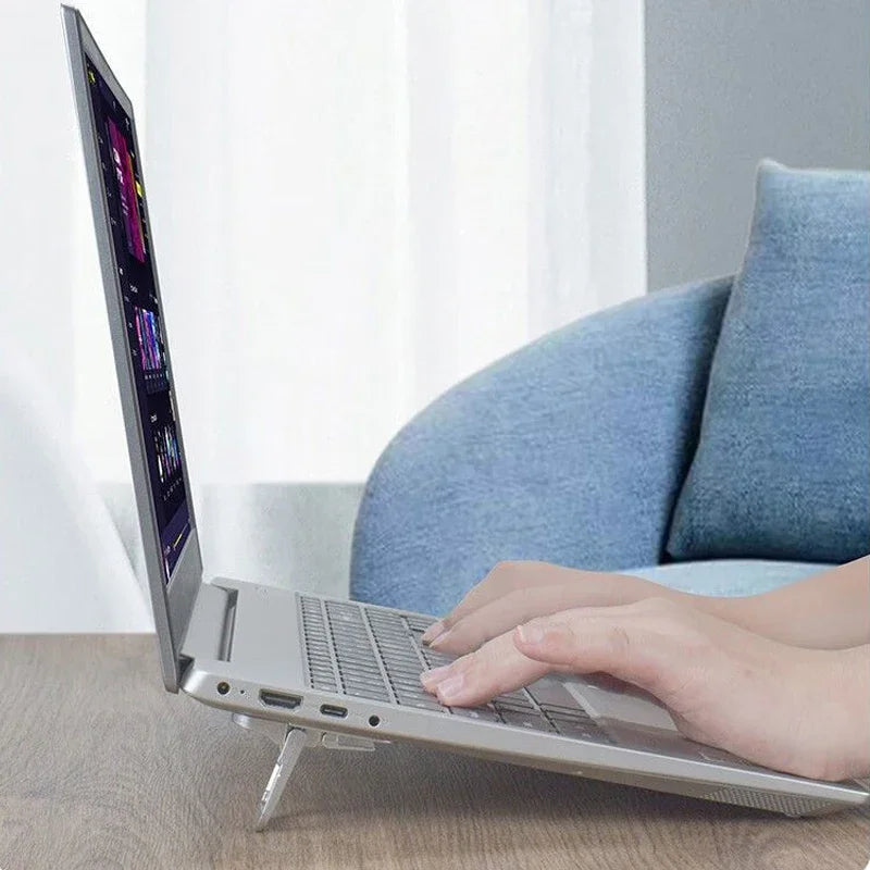 Invisible Laptop Stand (2-Pack) — Better Posture, Cooler Laptop, Cleaner Desk