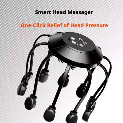 Intelligent Octopus Head Massager