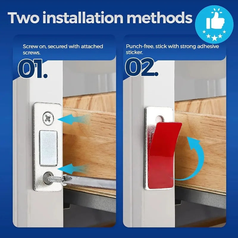 Magnetic Cabinet Door Catches (Set)