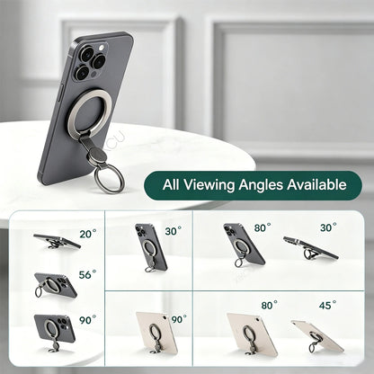 Magnetic Spinner Phone Ring Holder