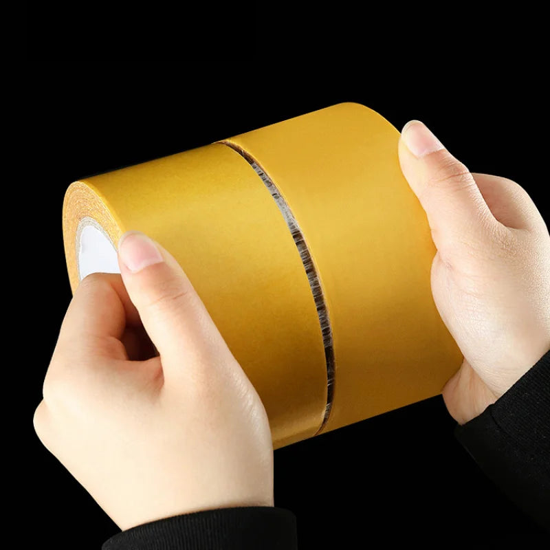 Double sided tape by Smartlyo with high viscosity grid fiber for strong adhesion and versatile use.