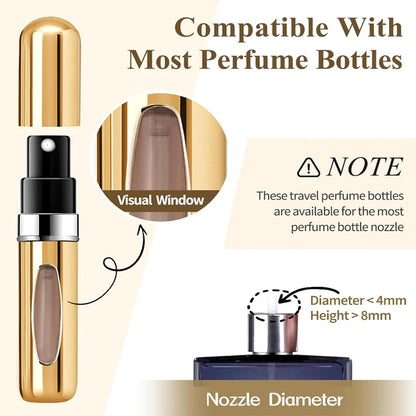 Mini Portable Perfume Spray Bottle