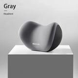 Smartlyo car lumbar support back cushion and neck pillow set showing ergonomic design for enhanced driving comfort