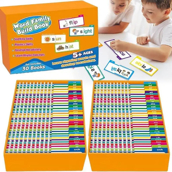Smartlyo 30 Read and Rhyme Build Books set featuring colorful illustrations and engaging rhymes for early childhood learning.