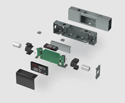 Digital inclinometer from Smartlyo featuring a laser protractor design for precise angle measurements in construction and engineering.