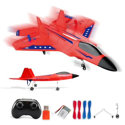 Smartlyo SU35 RC plane toy shown in flight with detailed wings and fuselage, perfect for remote control aircraft enthusiasts.