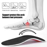 Smartlyo orthopedic arch support insoles shown in a close-up, highlighting cushioned arch and supportive design for comfort.