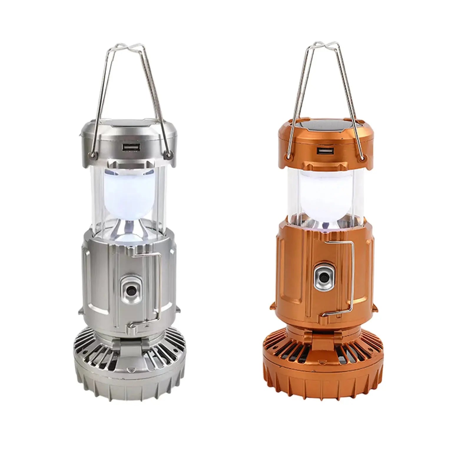 Smartlyo foldable camping fan light with adjustable brightness and portable design, ideal for outdoor camping and travel.