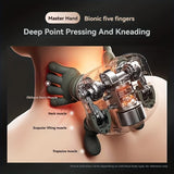 Smartlyo automatic shoulder and neck massager with cushioned design and adjustable straps for soothing relief.