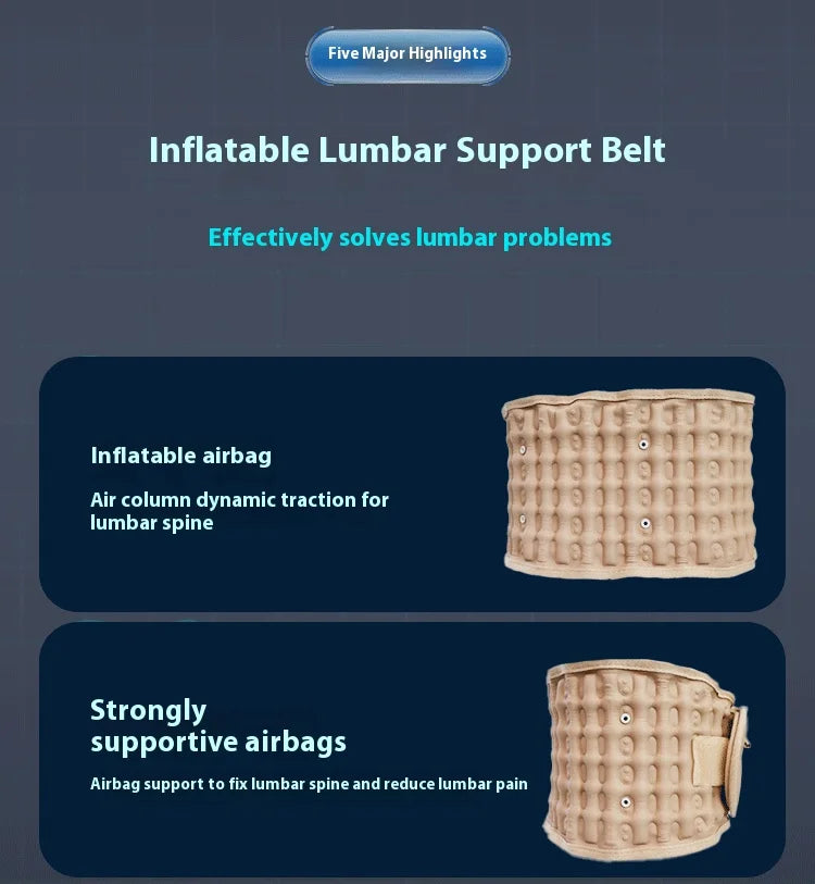 Inflatable Lumbar Traction Belt – photo 4