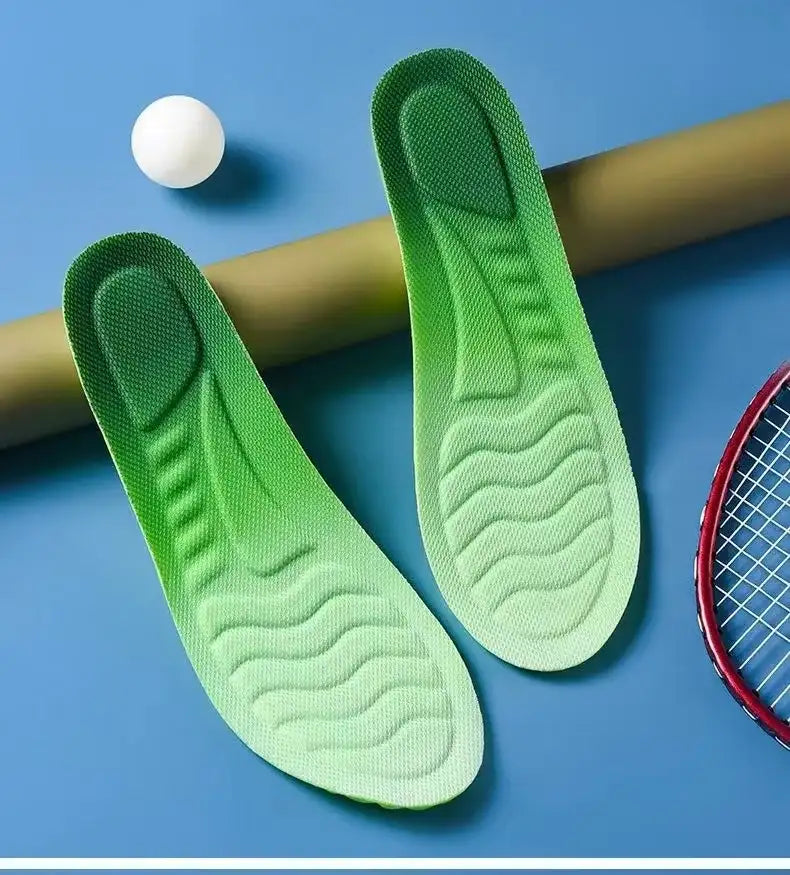 Smartlyo breathable shock absorption cushion insoles designed for running and orthopedic support, shown in the image.