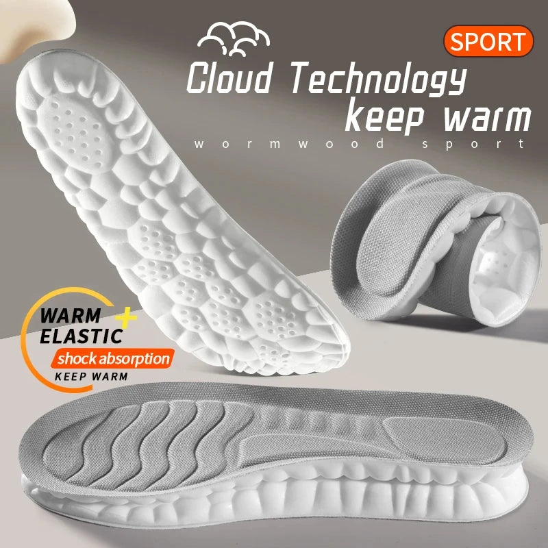 Breathable Shock Absorption Cushion Running Orthopedic Care Insoles