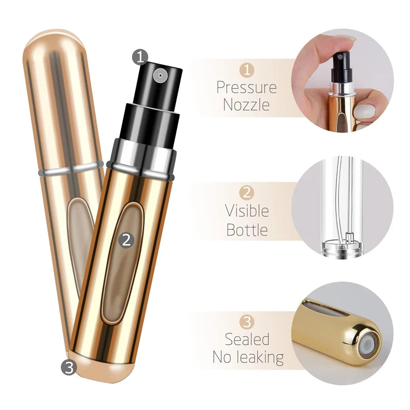 Mini Portable Perfume Spray Bottle