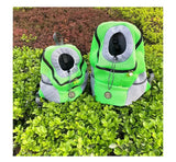 Smartlyo Pet Carrier Portable Travel Backpack showing adjustable straps and ventilated mesh sides for comfortable pet travel