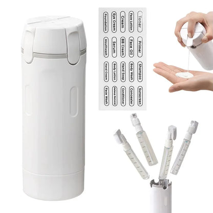 4-in-1 Travel Refillable Bottle