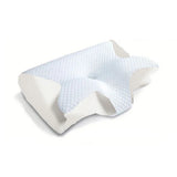 Cervical orthopedic pillow from My Store with contoured design for neck support and comfort during sleep.
