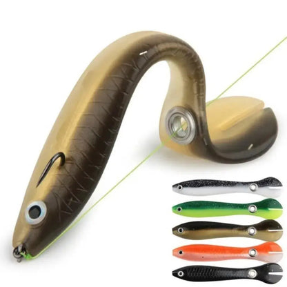 Realistic flexible fishing lure set by Smartlyo, featuring lifelike fishing lures in various colors for freshwater and saltwater fishing.