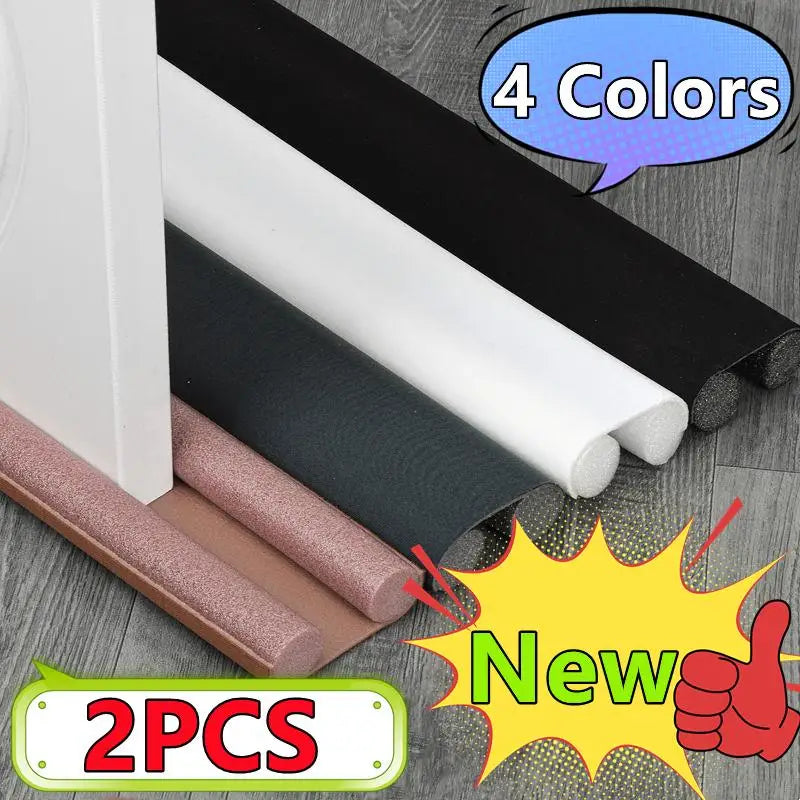 Door sealing strip from My Store, flexible weatherproof seal with adhesive backing, designed to block drafts and improve insulation.