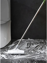 Smartlyo 2-in-1 multifunctional scrub brush with ergonomic handle and dual-sided cleaning surfaces for versatile kitchen and bathroom use.