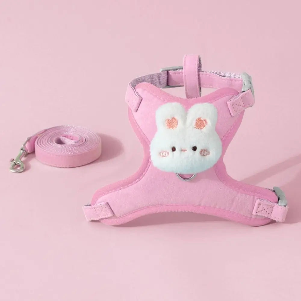 Summer Cute Animal Cat Harness