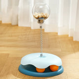 Smartlyo Pet Interactive Leakage Ball, colorful toy with moving parts designed to engage and entertain cats and dogs.
