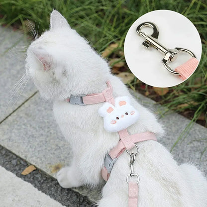 Summer Cute Animal Cat Harness