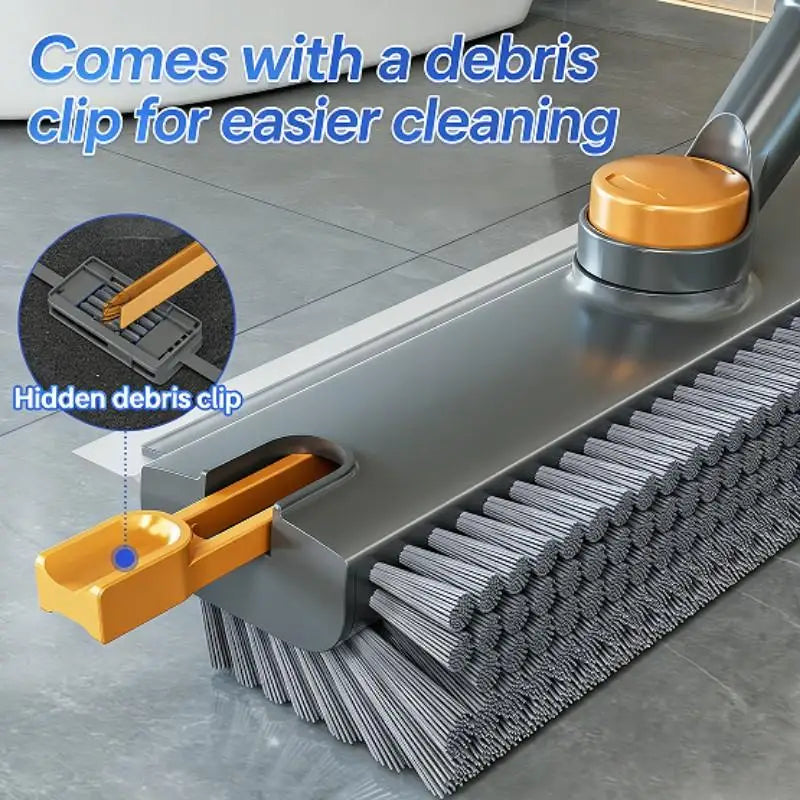3-in-1 Long Handle Floor Cleaning Brush Set