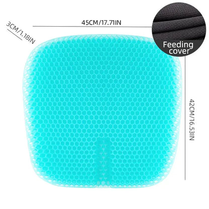 Smartlyo Honeycomb Pain Relief Cushion showcasing its textured honeycomb surface for comfort and support.