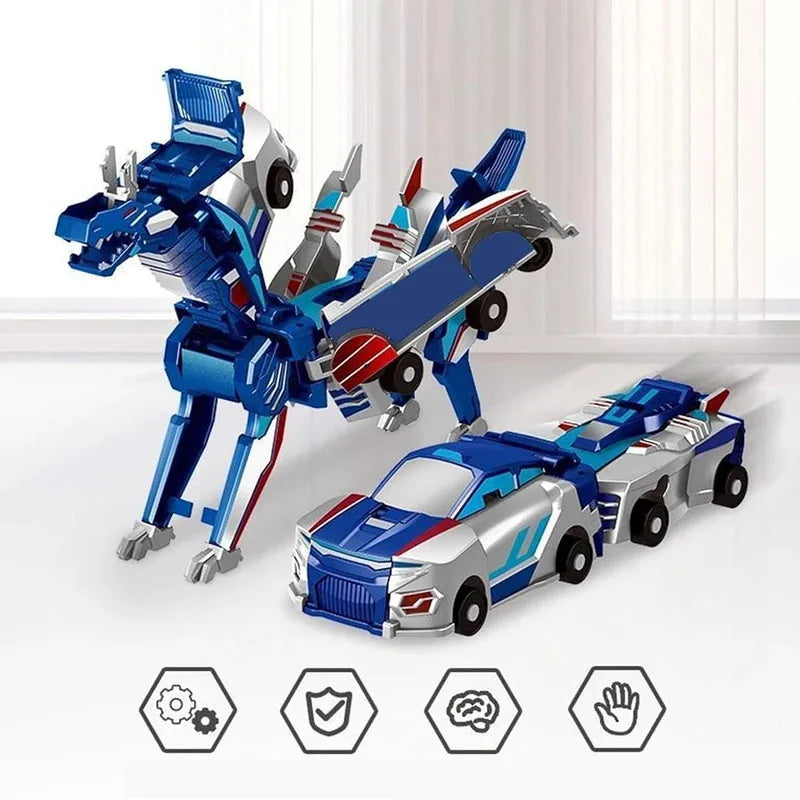 Unicorn Transformer 2-in-1 Magnetic Car Toy