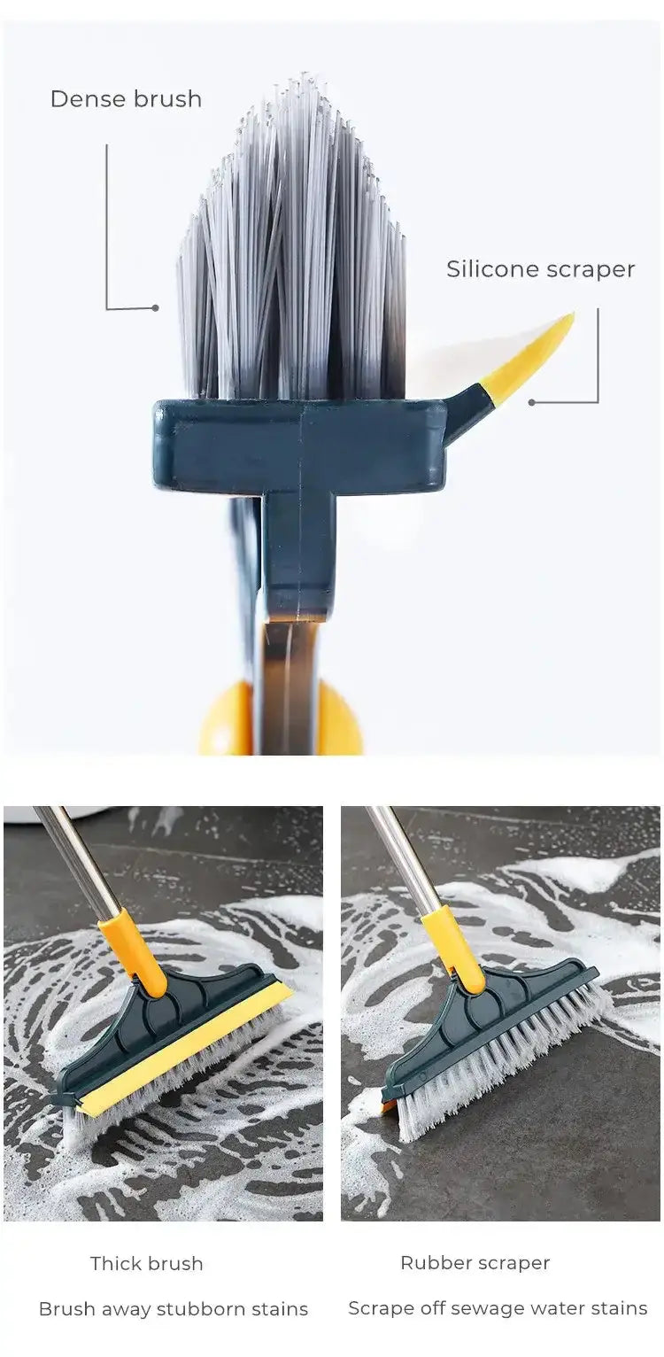 Smartlyo 2-in-1 multifunctional scrub brush with dual sides for cleaning and scrubbing surfaces effectively.