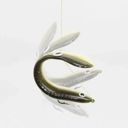 Realistic flexible fishing lure set by Smartlyo with multiple colorful soft plastic lures for freshwater and saltwater fishing.