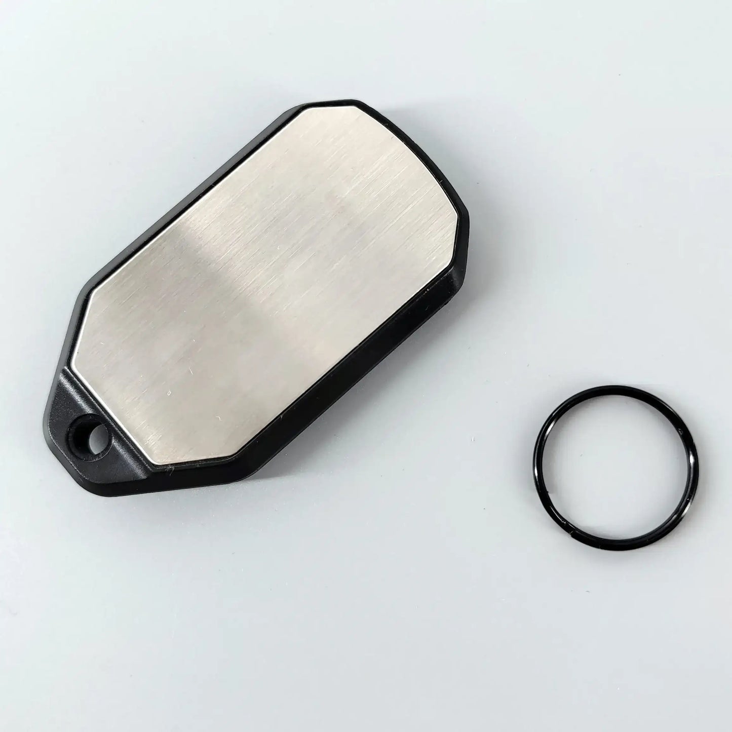 Compact folding pocket reading glasses with black frames, portable and lightweight for easy reading on the go.