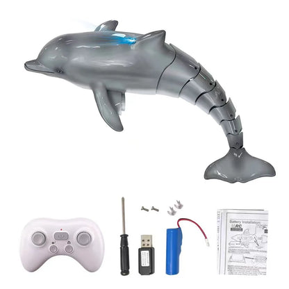 Smart RC Shark whale Spray Water Toy