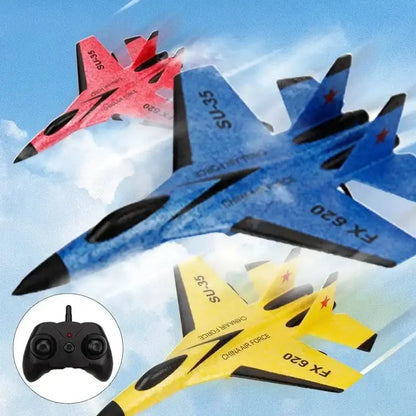 Smartlyo SU35 RC Plane Toy with detailed fuselage and wings, ready for indoor or outdoor flying fun.