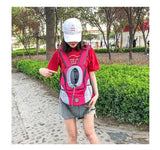 Smartlyo pet carrier portable travel backpack with mesh sides and adjustable straps for comfortable outdoor pet transport