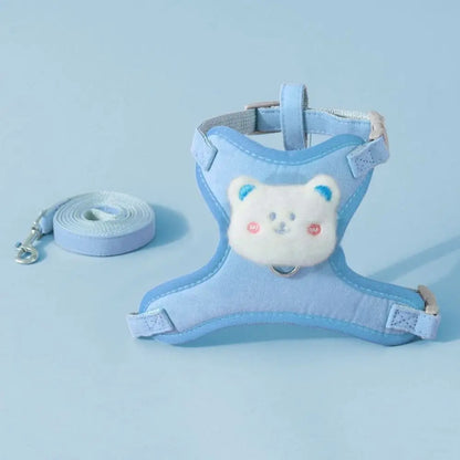 Summer Cute Animal Cat Harness