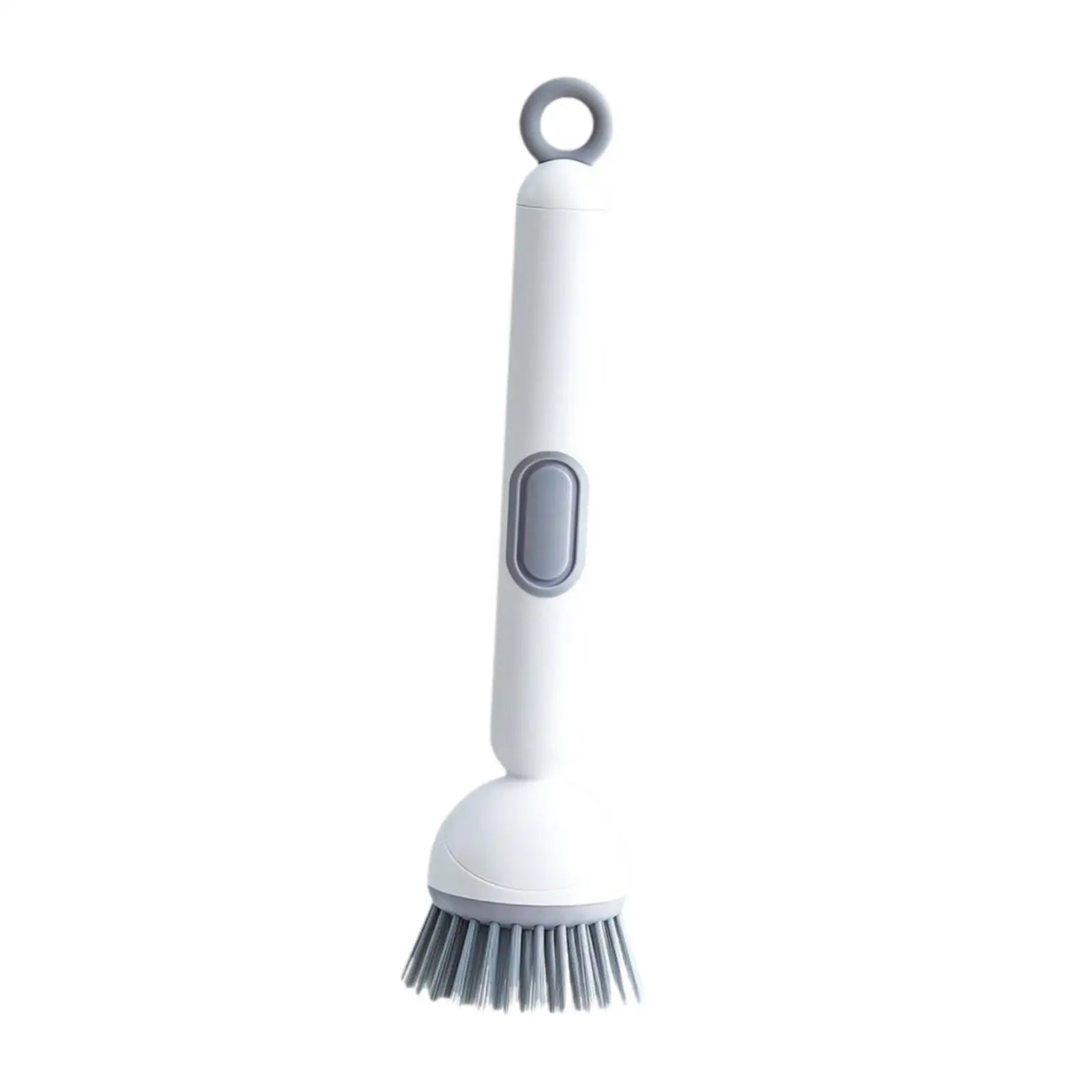 Smartlyo multifunctional kitchen cleaning brush with ergonomic handle and durable bristles for scrubbing dishes and surfaces.