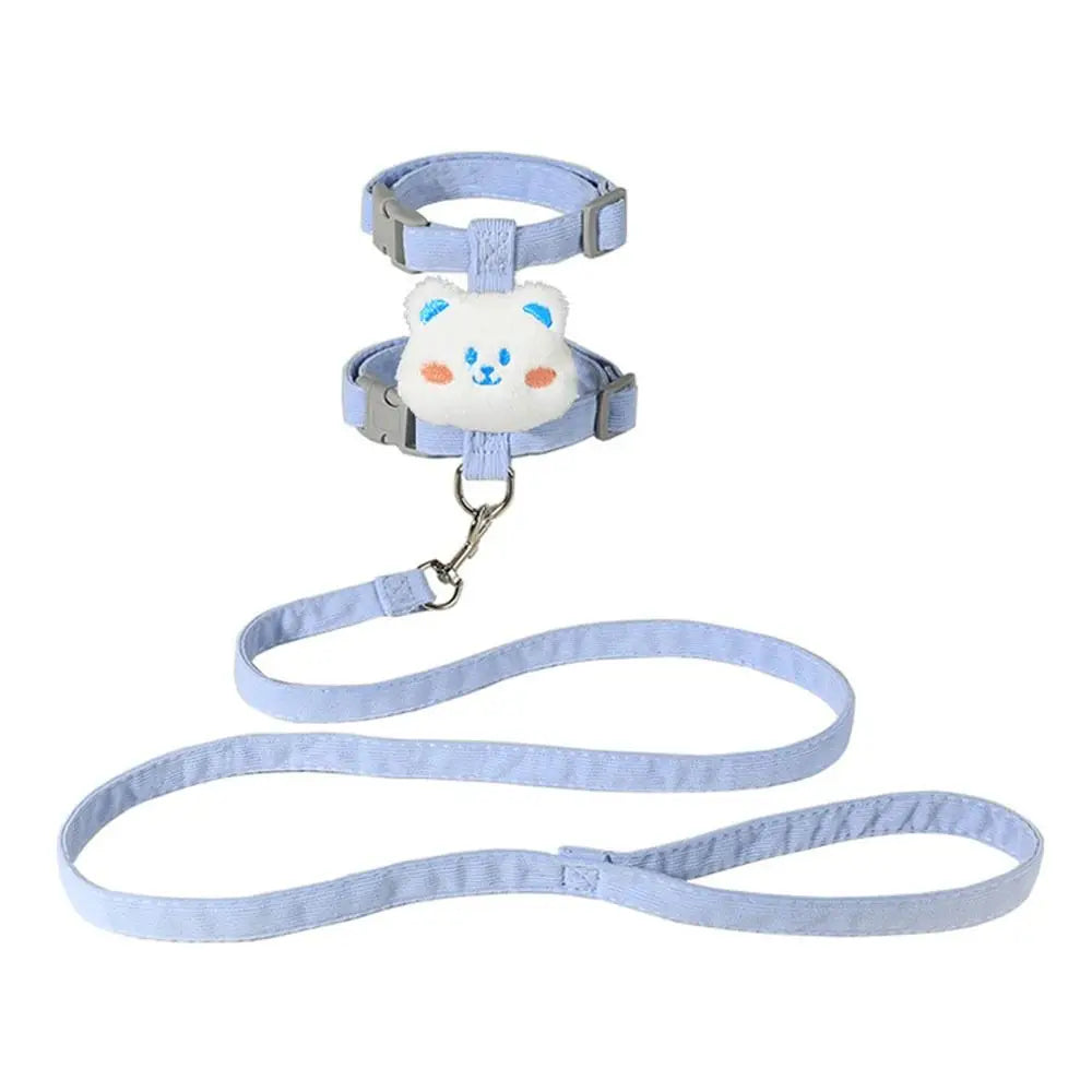 Summer Cute Animal Cat Harness
