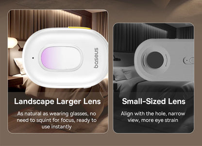 Smartlyo Baseus Camera Detector device with digital display and compact design for detecting hidden cameras.